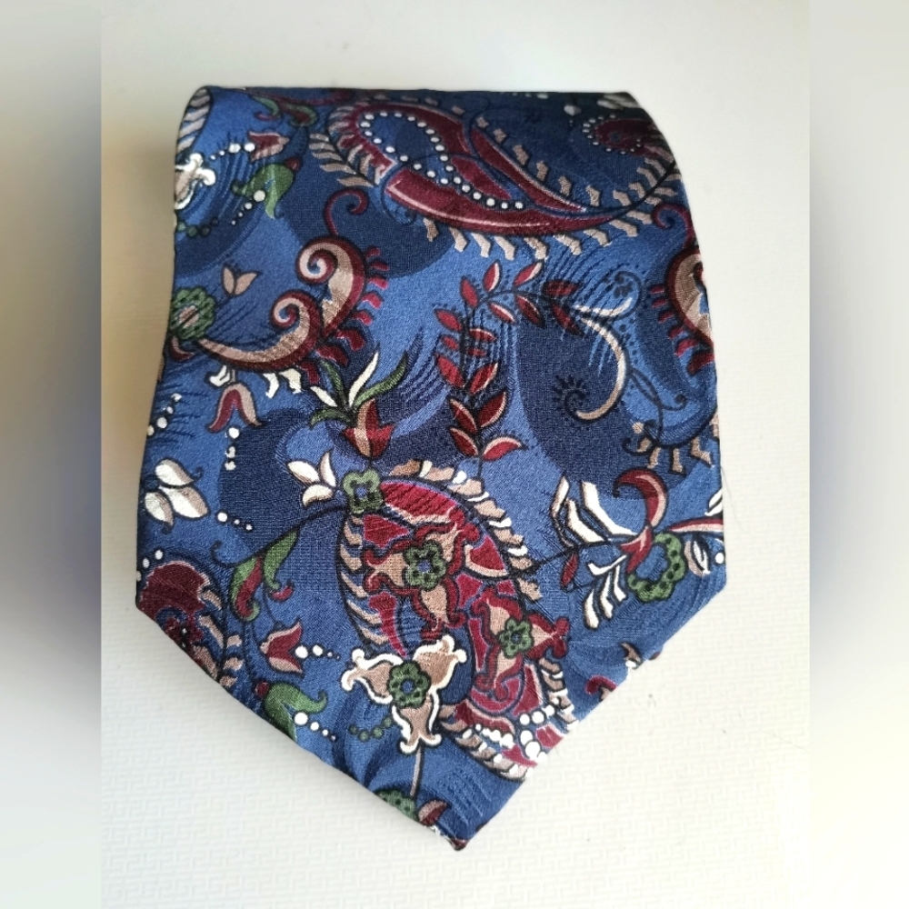 Vintage Oscar de la Renta  Silk Necktie Tie